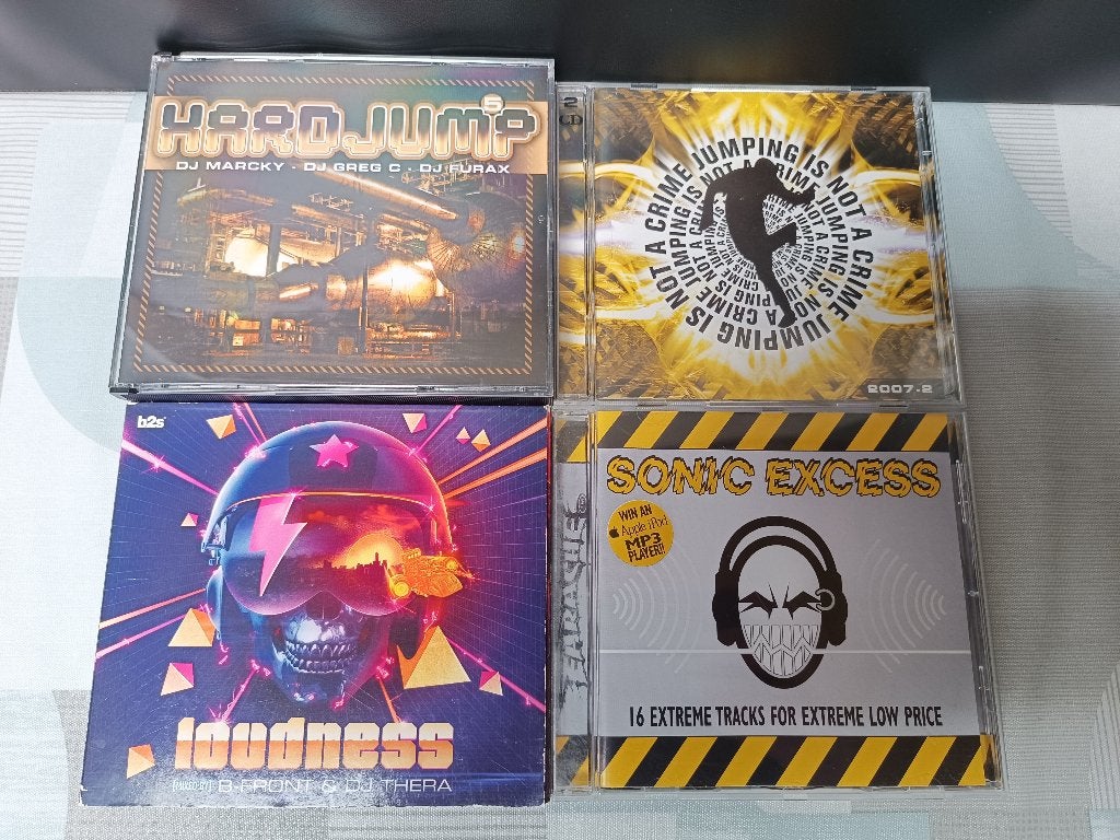 Hardjump - DJ Marcky DJ Furax - Hardjump  Hardstyle Loudness, Cd's en Dvd's, Cd's | Dance en House, Ophalen of Verzenden, Gebruikt
