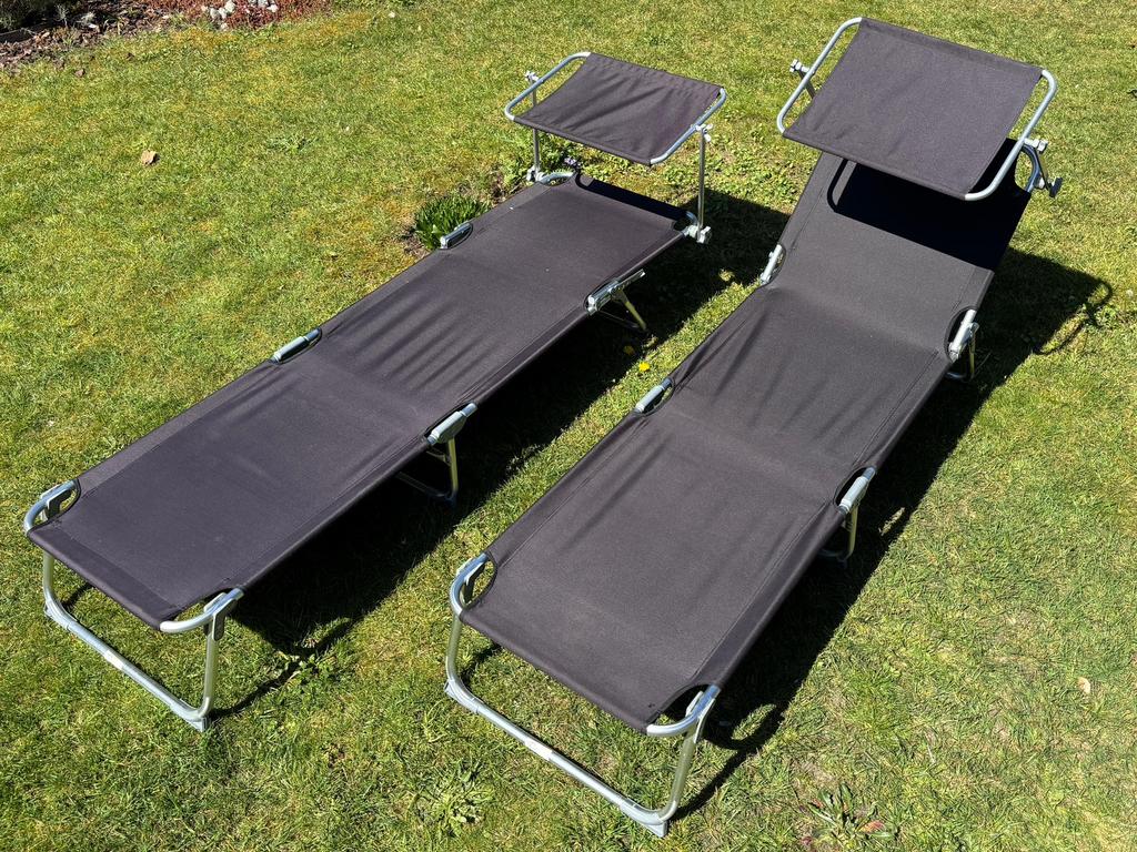 Ligbedden, Tuin en Terras, Ophalen, Zo goed als nieuw, Aluminium
