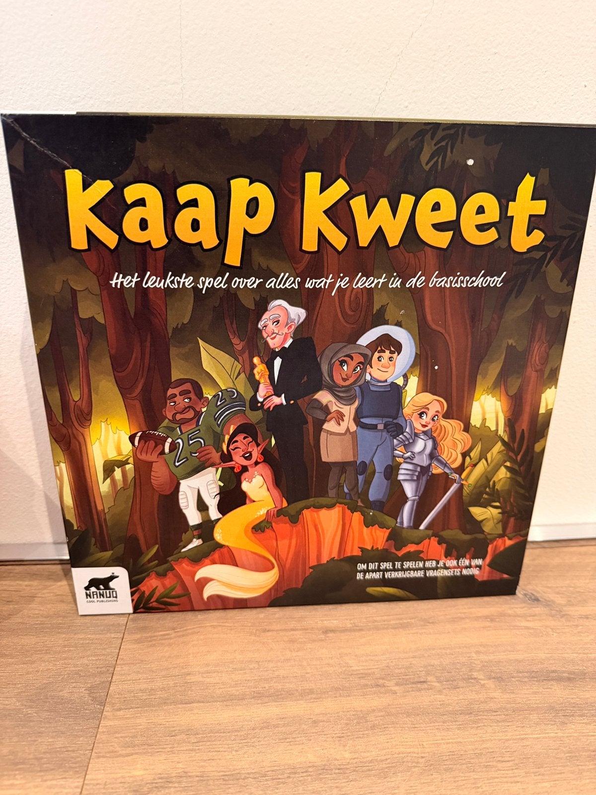 Spel Kaap Kweet met vragenset 1e, 2e en 3e leerjaar, Hobby en Vrije tijd, Vijf spelers of meer, Ophalen, Zo goed als nieuw