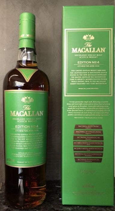 Macallan edition no 4, Verzamelen, Ophalen of Verzenden, Nieuw