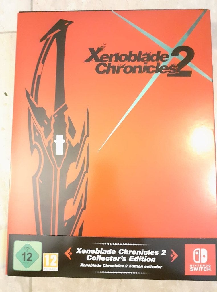 Xenoblade Chronicles 2 Collectors Edition voor Switch, Ophalen, 1 speler, Zo goed als nieuw, Role Playing Game (Rpg)