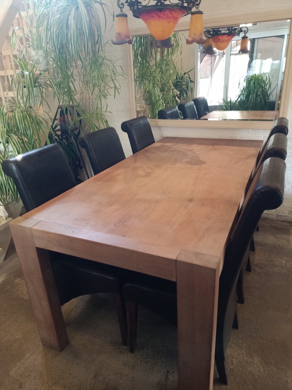 Tafel en 6 stoelen, Ophalen, Gebruikt