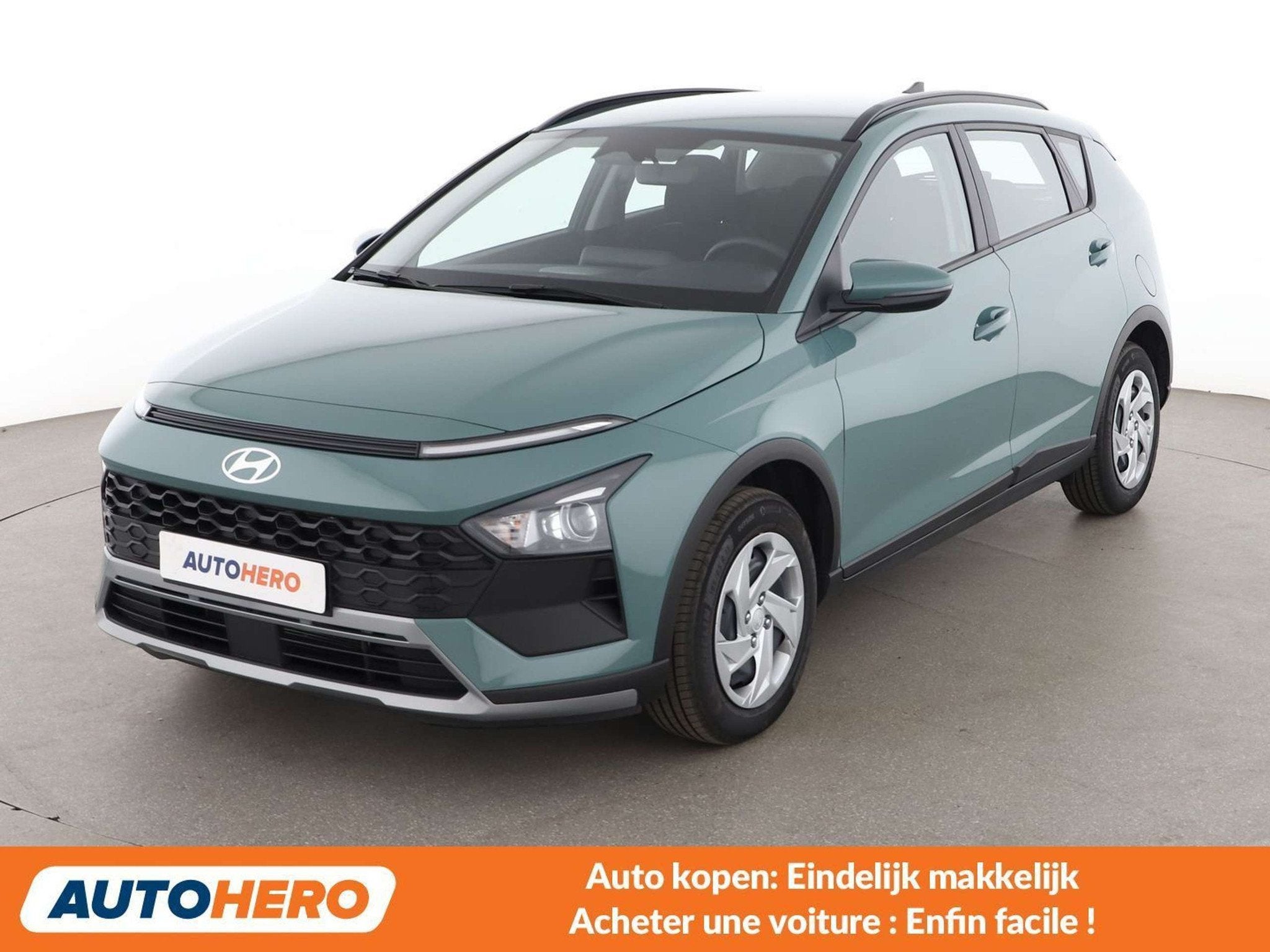 Hyundai Bayon 1.0 TGDI Select 2WD (bj 2025), Auto's, Voorwielaandrijving, Stof, Gebruikt, Zwart