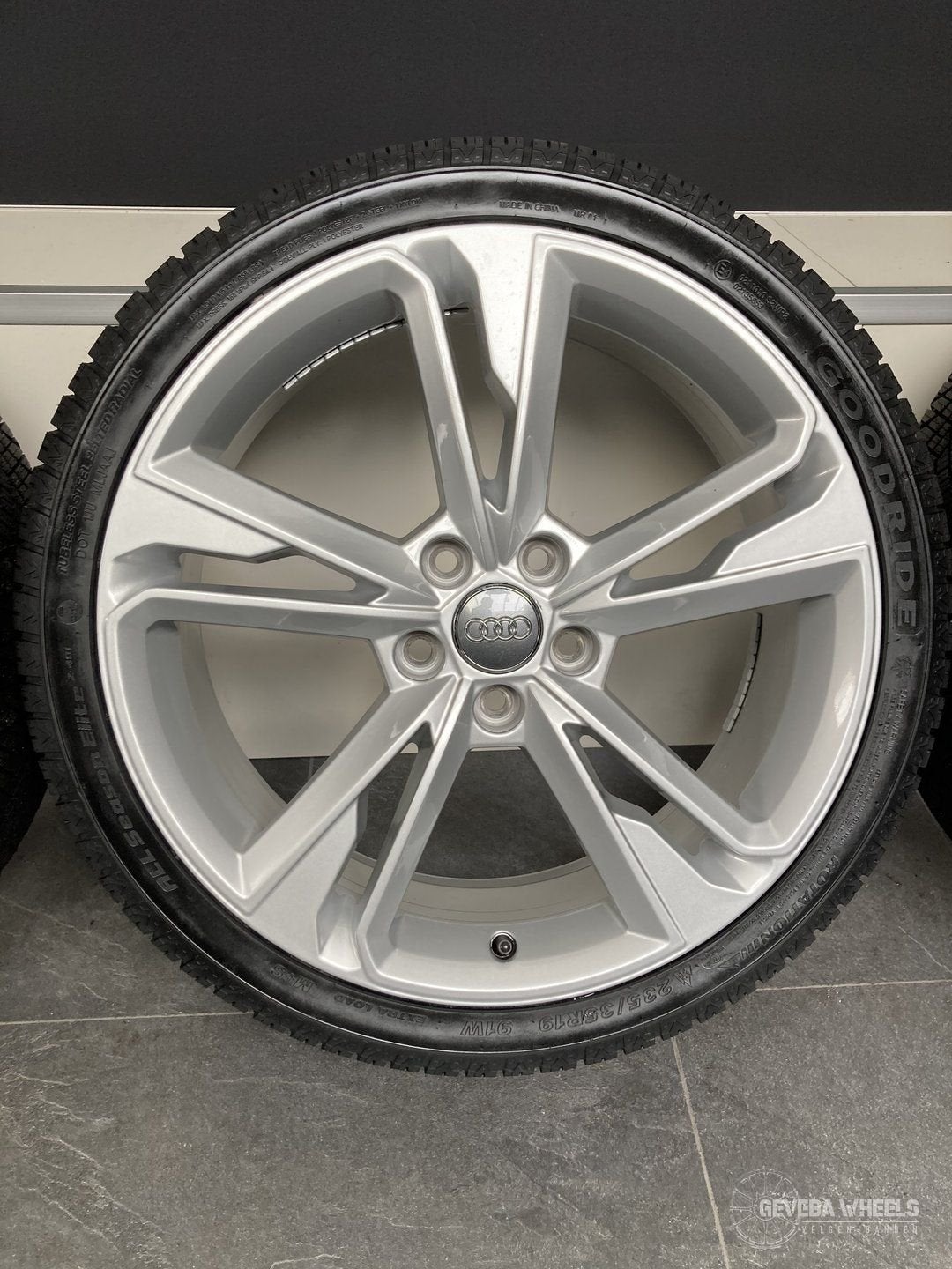 19” originele Audi A3 S3 8P 8V 8Y velgen + allseason banden, Pneus et Jantes, 4 Saisons, Véhicule de tourisme, -