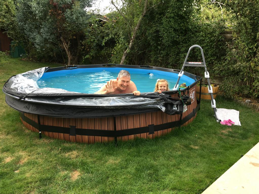 Rond zwembad met overkapping, Tuin en Terras, Zwembaden, Ophalen, Rond, Info, Opzetzwembad