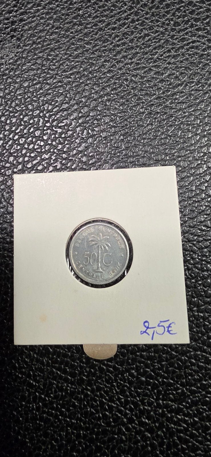 Belgisch congo 50 cent 1955 Rwanda-Urundi, Ophalen of Verzenden