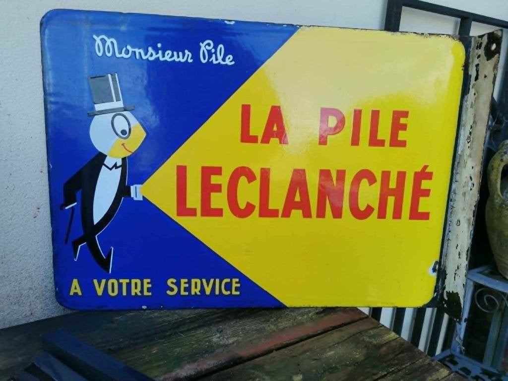 plaque emaillée vintage, Collections, Enlèvement ou Envoi, Utilisé
