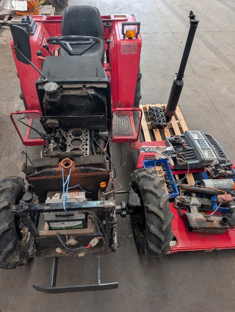 YANMAR F20D pour pièces, Enlèvement, Utilisé, Jusqu'à 80 ch, Autres marques