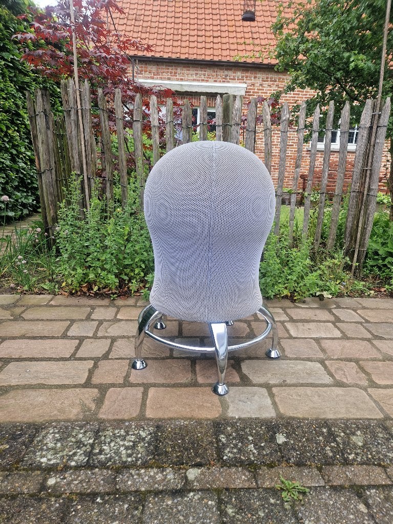 ERGONOMISCHE STOEL  € 40 vaste prijs, Maison & Meubles, Chaises de bureau, Gris, Tabouret de bureau, Enlèvement, Utilisé