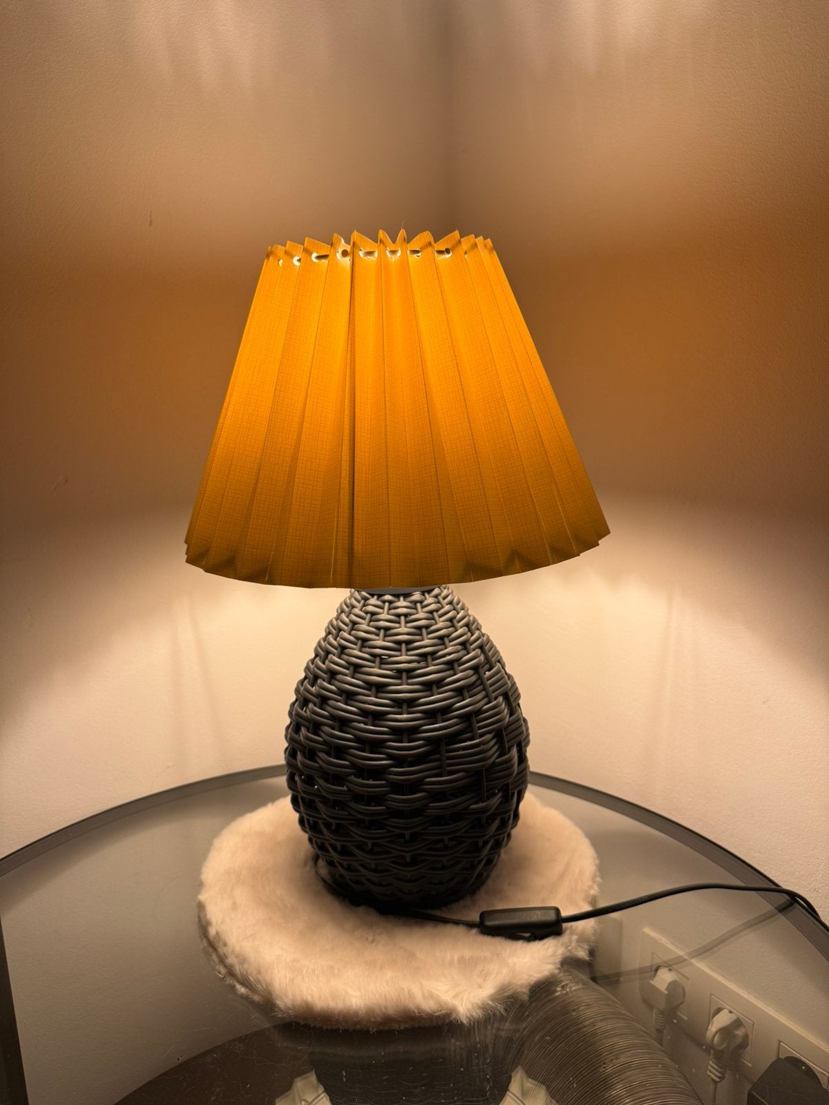 Lampe madame coco, Maison & Meubles, Enlèvement, Comme neuf, Lampe d'appoint, 75 cm