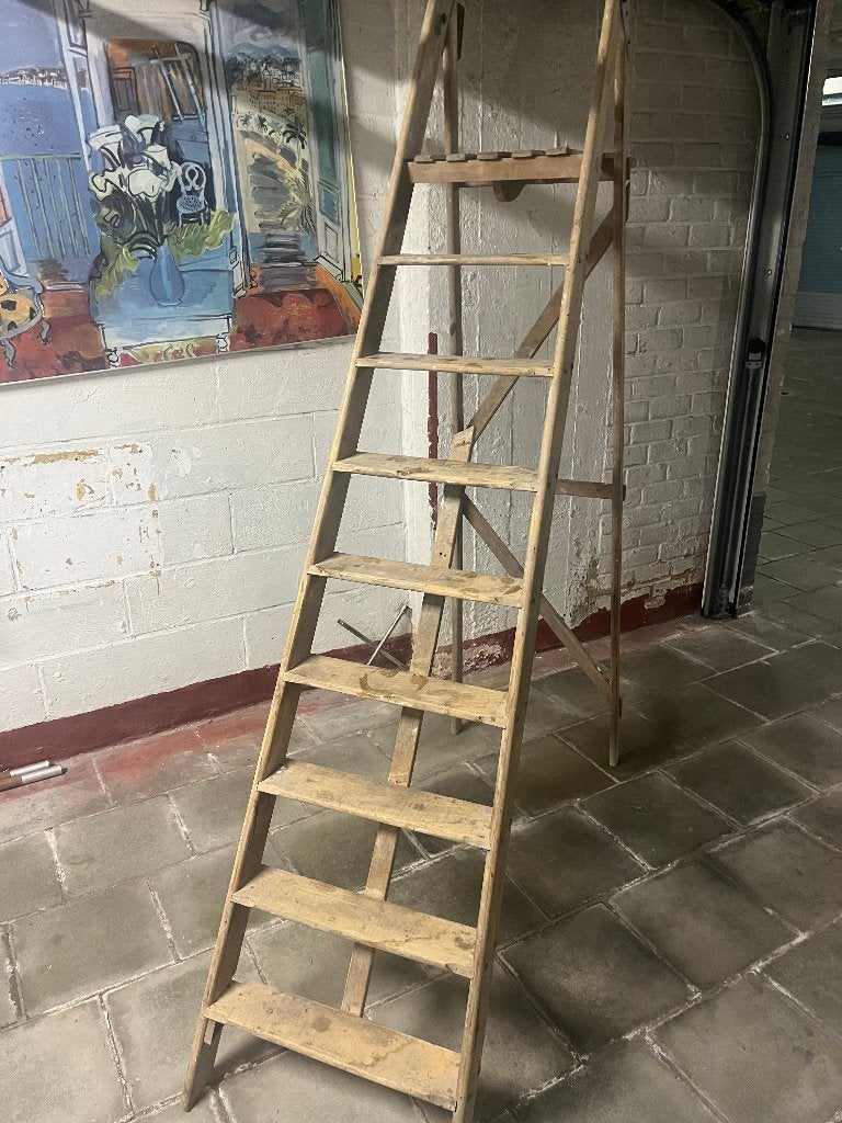 echelle en bois, Enlèvement