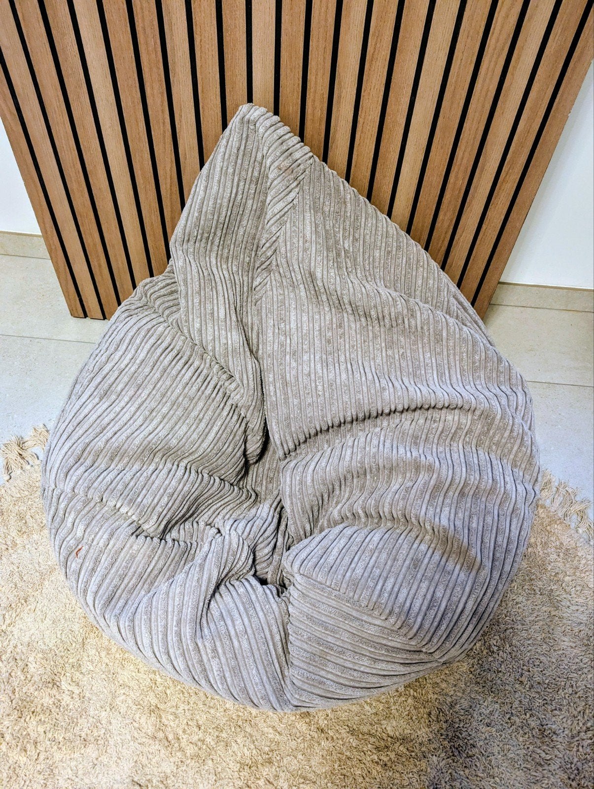Kinderzitzak grijs lounge pug (gaming), Huis en Inrichting, Ophalen, Zo goed als nieuw, Grijs, Zitzak