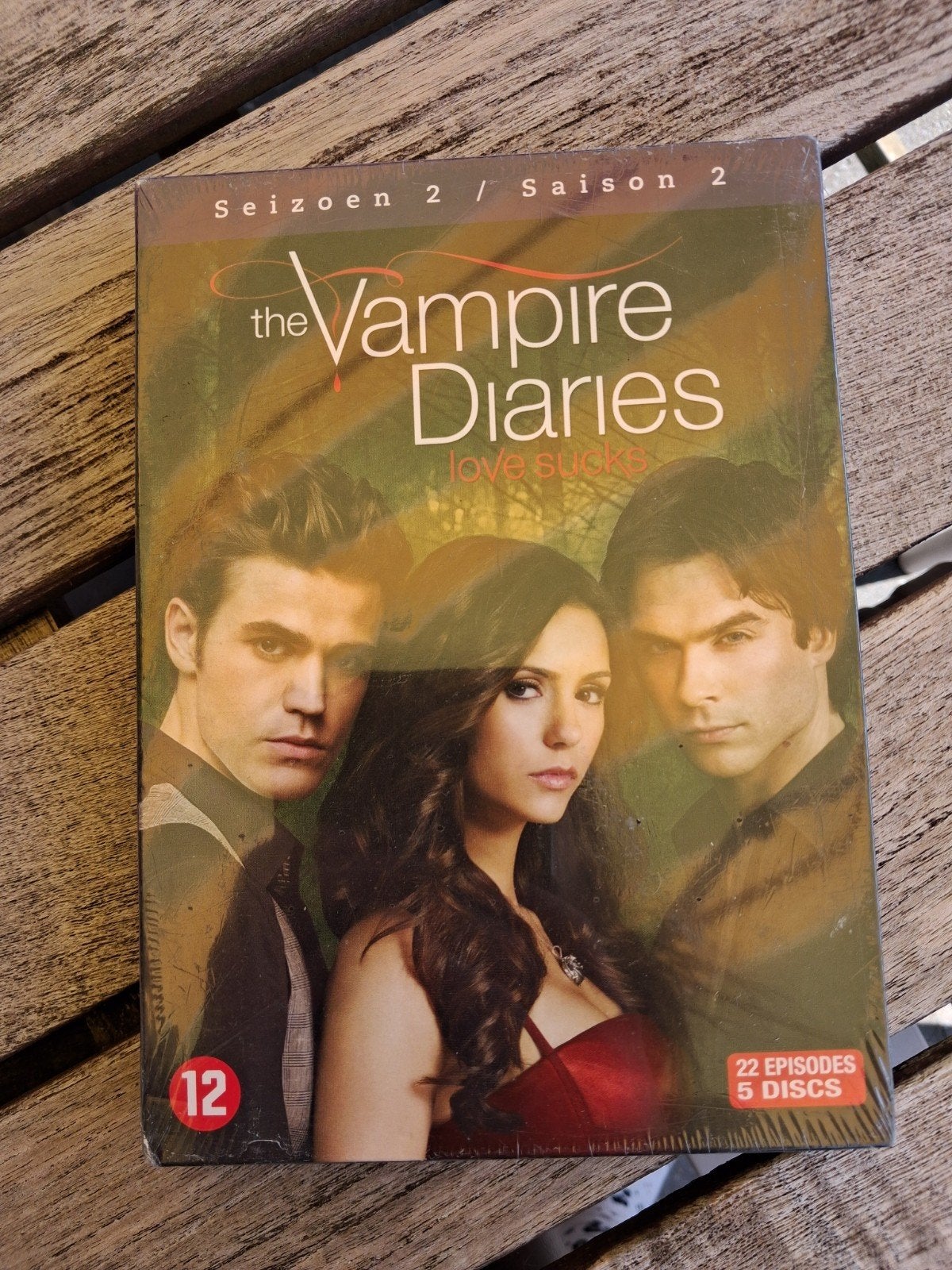 Nieuwe Dvd Box Vampire Diaries Seizoen 2., Cd's en Dvd's, Ophalen, Engels, Nederlands, Seizoen 2