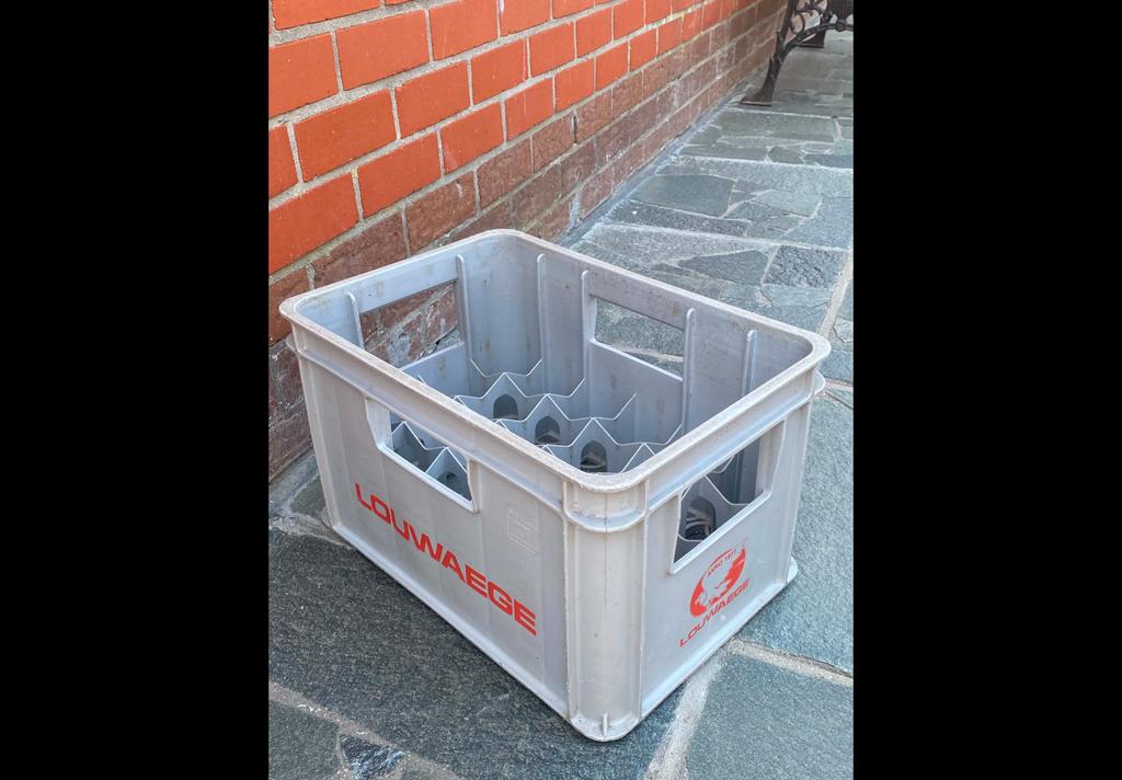 Bierbak Louwaege, Verzamelen, Ophalen, Gebruikt, Glas of Glazen