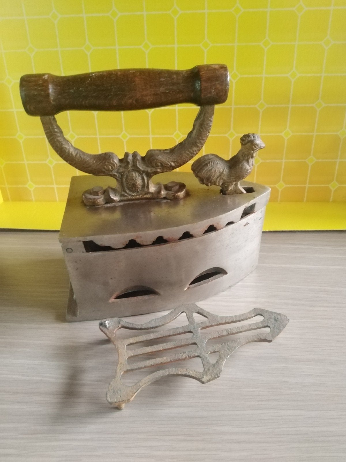 fer à charbon antique, Enlèvement ou Envoi