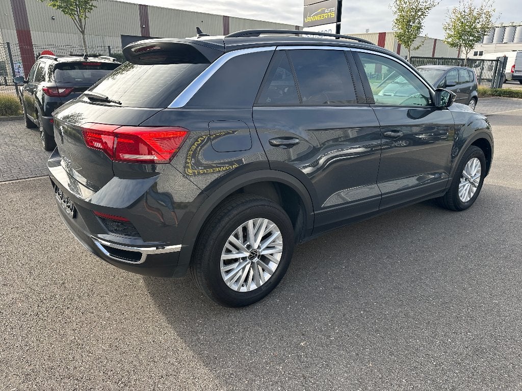 Vw T-Roc, benzine 110 pk, CARPLAY-ANDROID / ADAPTIVE CRUISE, Voorwielaandrijving, Stof, Euro 6, Bedrijf