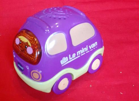 vehicule vtech interactif erwan le mini van (9), Enlèvement ou Envoi, Utilisé, 2 à 4 ans