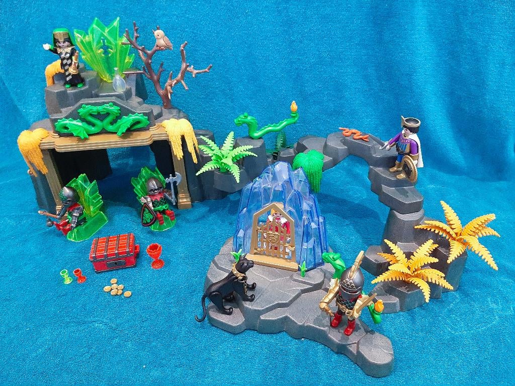 Playmobil middeleeuwen verschillende foto's, Enlèvement, Comme neuf, Ensemble complet