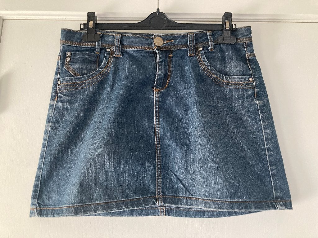Jeansrok - Yessica C&A - maat 40 (NL), Kleding | Dames, Rokken, Maat 38/40 (M), Blauw, Ophalen of Verzenden, Boven de knie