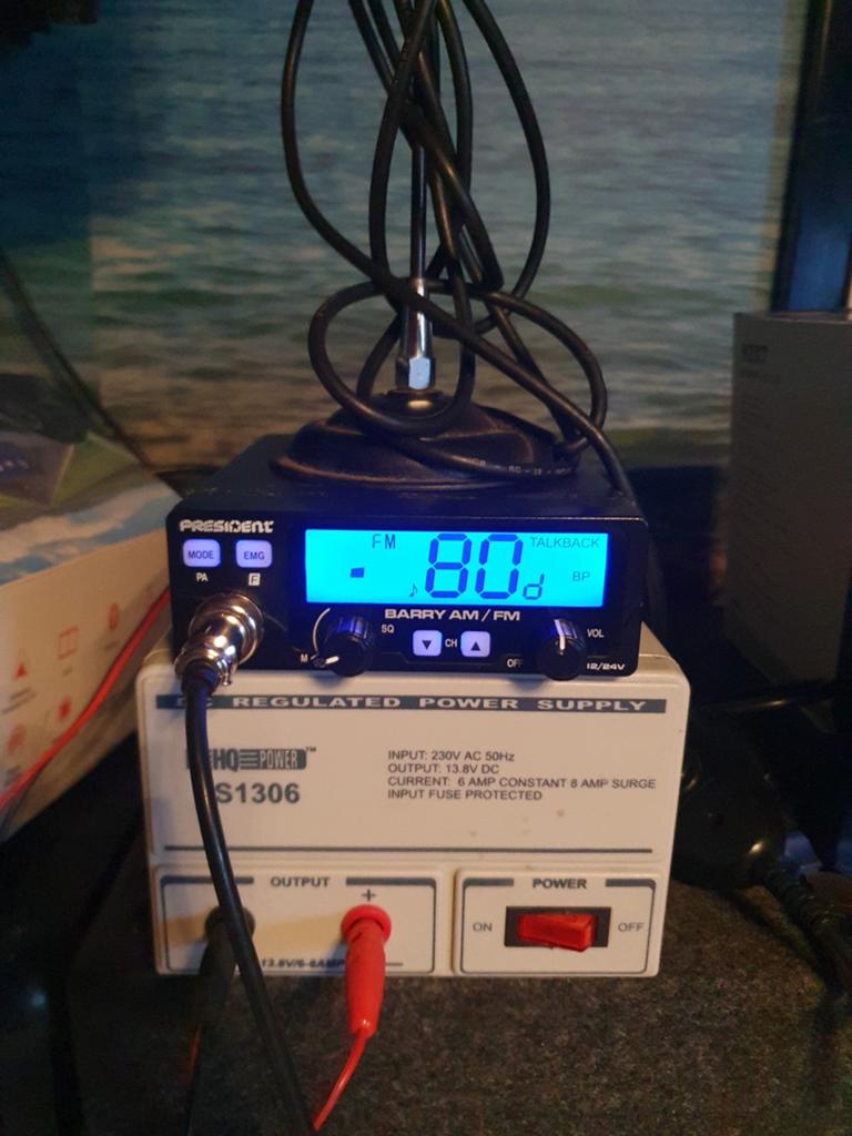 Cb president plus alim plus antenne, Telecommunicatie