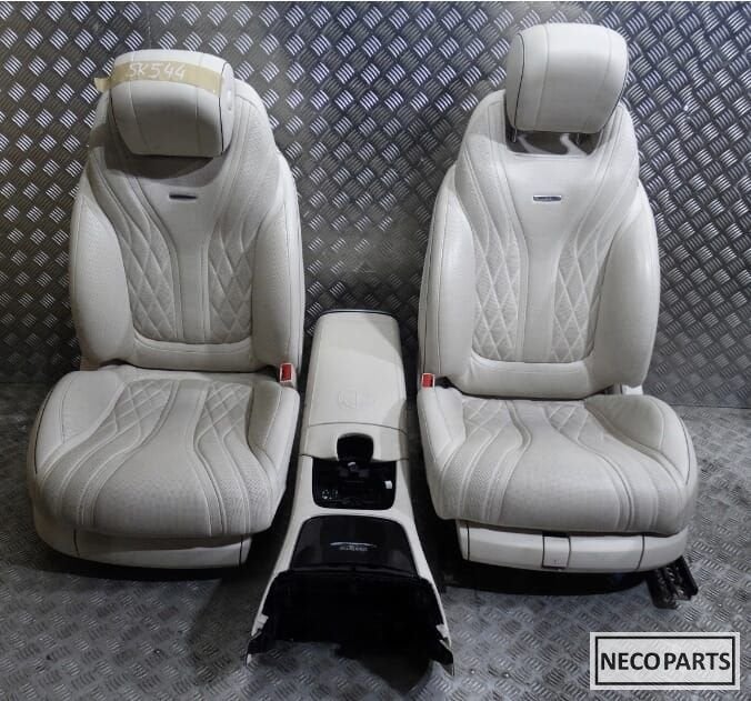 S KLASSE W217 COUPE CABRIO AMG DESIGNO INTERIEUR ORIGINEEL, Gebruikt, -, -, Ophalen of Verzenden
