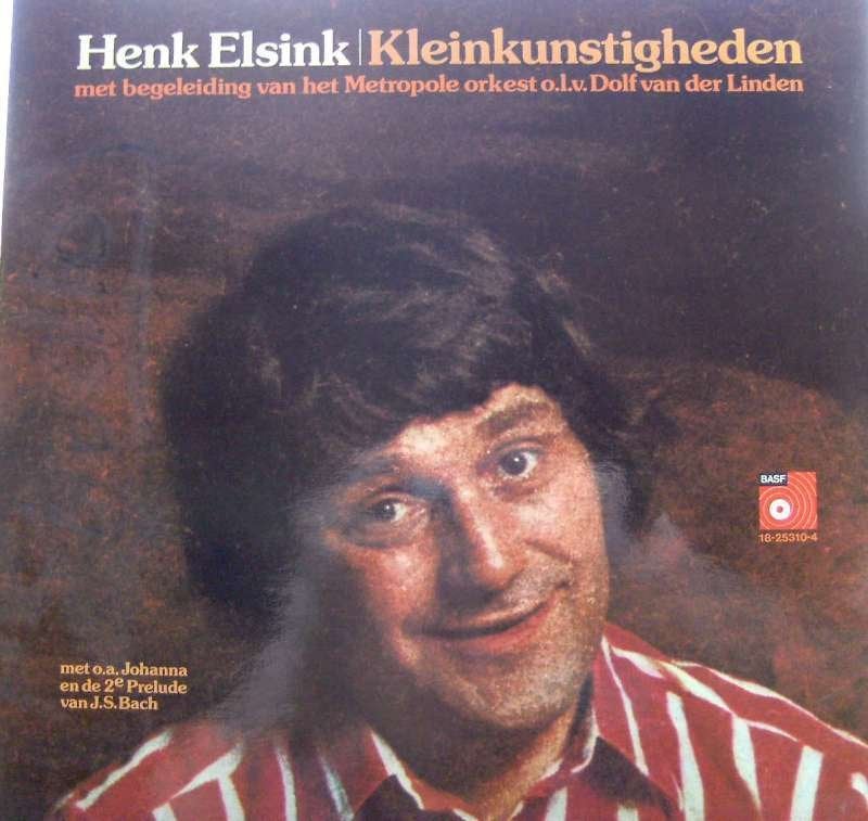 LP Henk Elsink - Kleinkunstigheden, Cd's en Dvd's, Vinyl | Nederlandstalig, LP, Beschermende buitenhoes, Cabaret of Kleinkunst