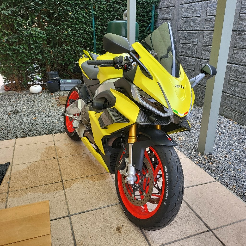 2021 aprillia rs660 acid gold full power, Traction Control, 2 cilinders, Motorrijbewijs A, Meer dan 35 kW
