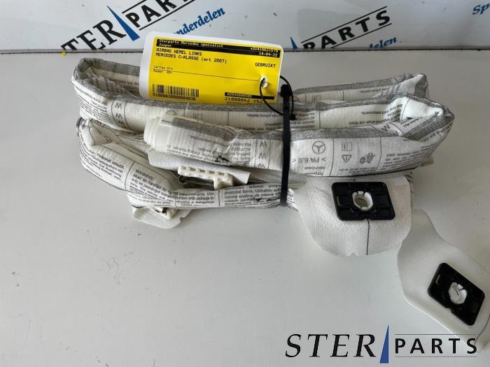 Airbag plafond gauche d'un Mercedes C-Klasse, 3 mois de garantie, Utilisé, -, -