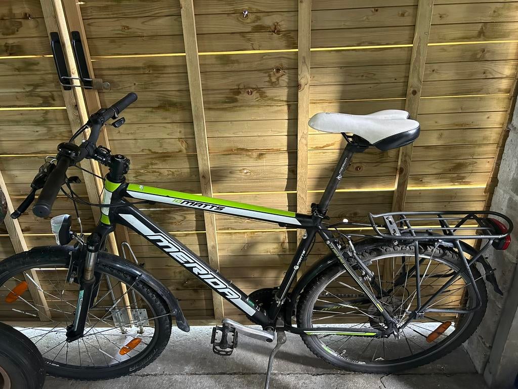 Merida herenfiets 10”, Fietsen en Brommers, Gebruikt, Vering, Minder dan 49 cm, Meer dan 20 versnellingen