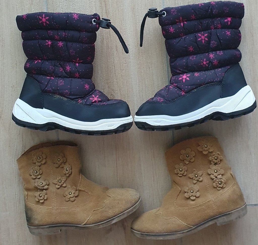 2 bottines fille, pointire 27, Kinderen en Baby's, Babykleding | Schoentjes en Sokjes, Ophalen of Verzenden, Meisje, Laarsjes
