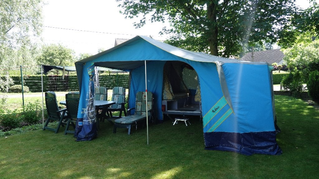 VOUWWAGEN/CAMPINGCAR, Caravanes & Camping, Caravanes pliantes, Enlèvement, Bleu, Jusqu'à 4, Raclet