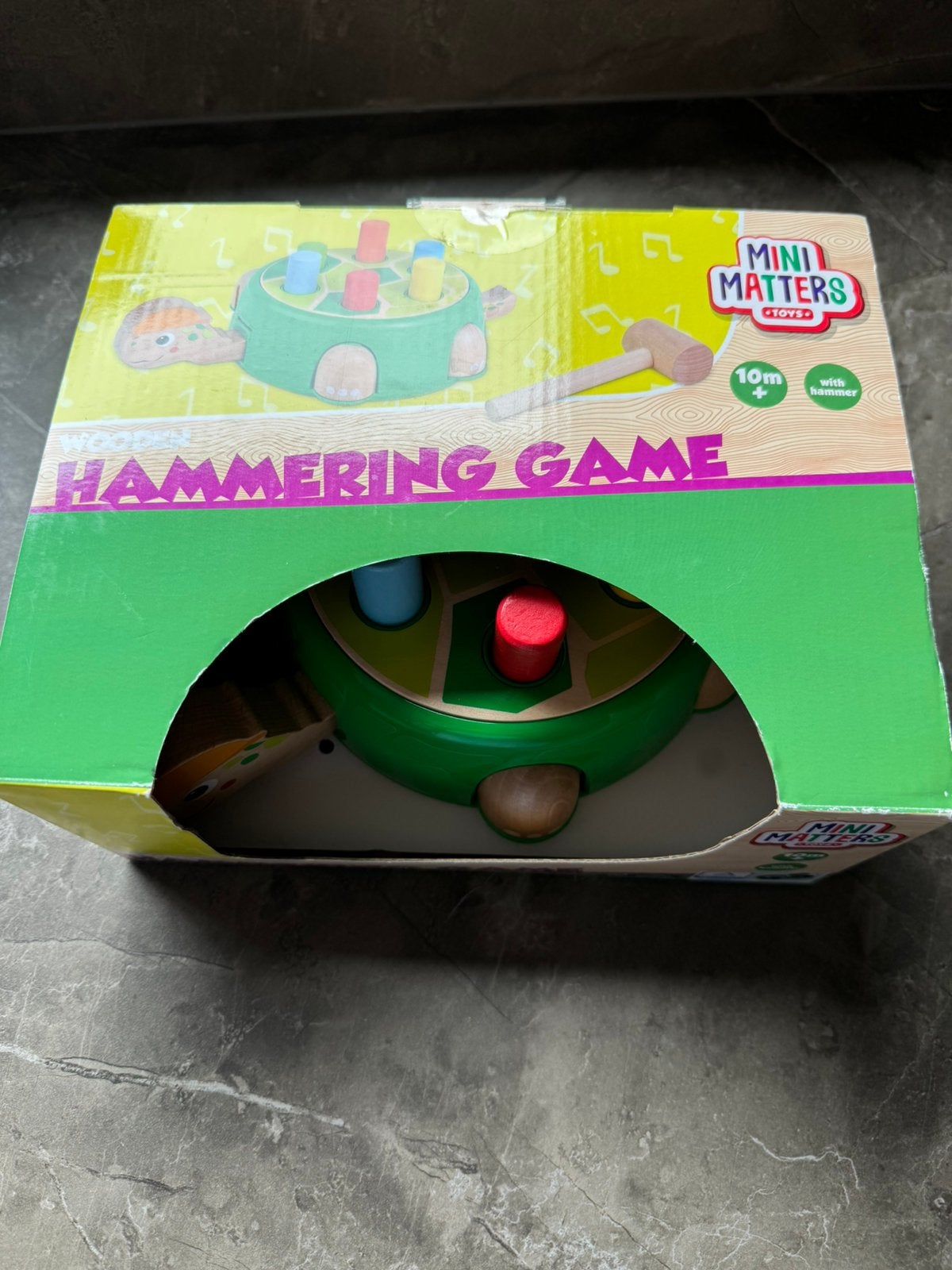 Houten schildpad Mini Matters, Ophalen of Verzenden, Zo goed als nieuw