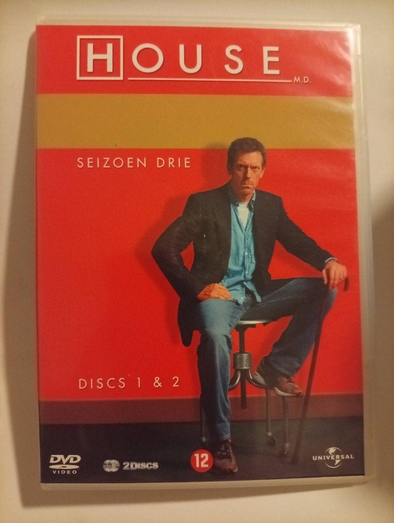 House Md. - Seizoen 3, Cd's en Dvd's, Ophalen of Verzenden, Gebruikt