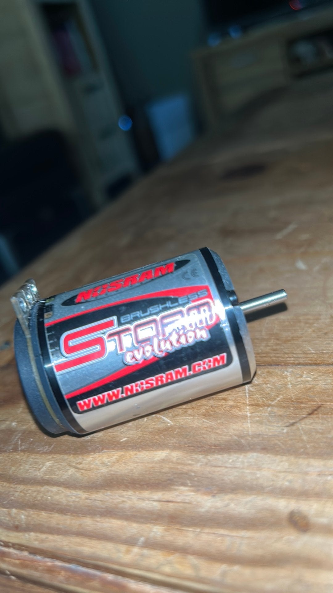 Nosram storm revolution brushless motor 5.5 turns, Ophalen of Verzenden, Zo goed als nieuw