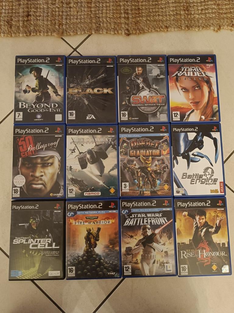 Jeux ps2 5 euros/ pièce, Games en Spelcomputers, Games | Sony PlayStation 2, Vechten, Ophalen