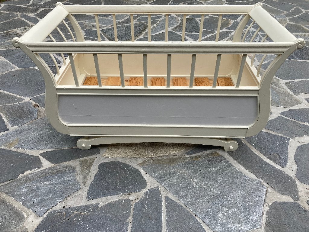 Lit bébé ancien, Enlèvement, Comme neuf, Moins de 140 cm, Moins de 70 cm