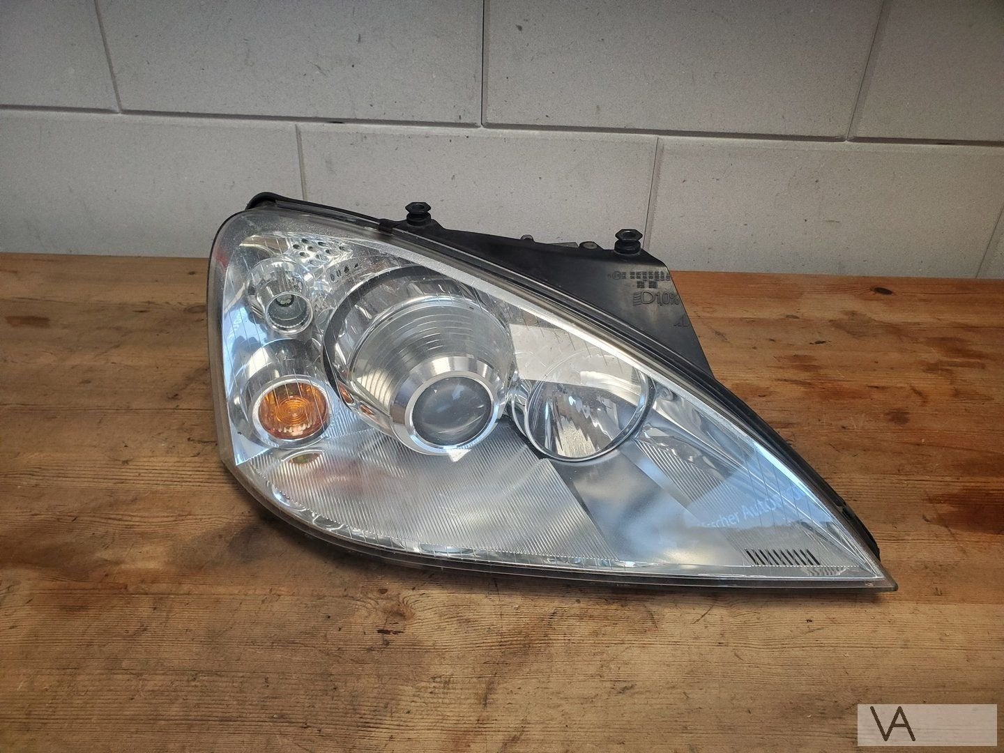 Ford Galaxy 2000 - 2006 xenon koplamp met module rechts €100, Autos : Pièces & Accessoires, Éclairage, Ford, Utilisé, Enlèvement ou Envoi