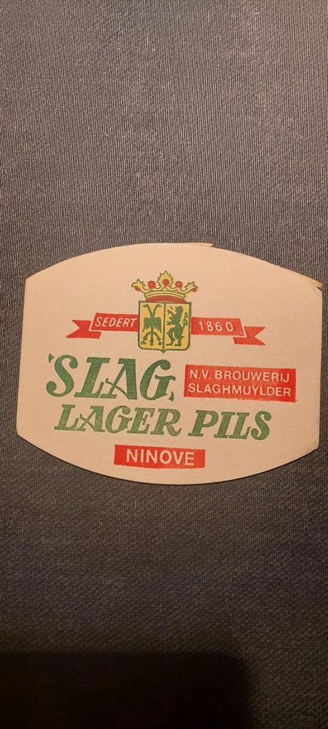Bierviltje brouwerij slaghmuylder ninove, Ophalen