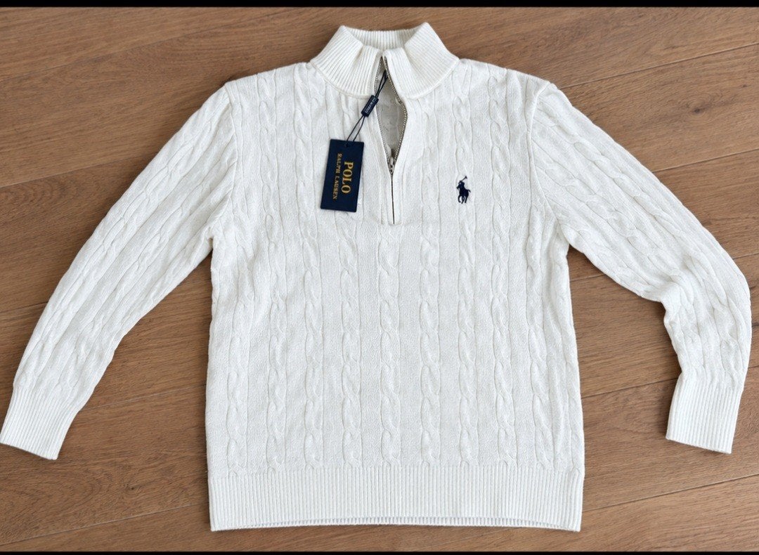 raloh lauren  trui, Kleding | Heren, Verzenden, Wit, Nieuw, Polo Ralph Lauren