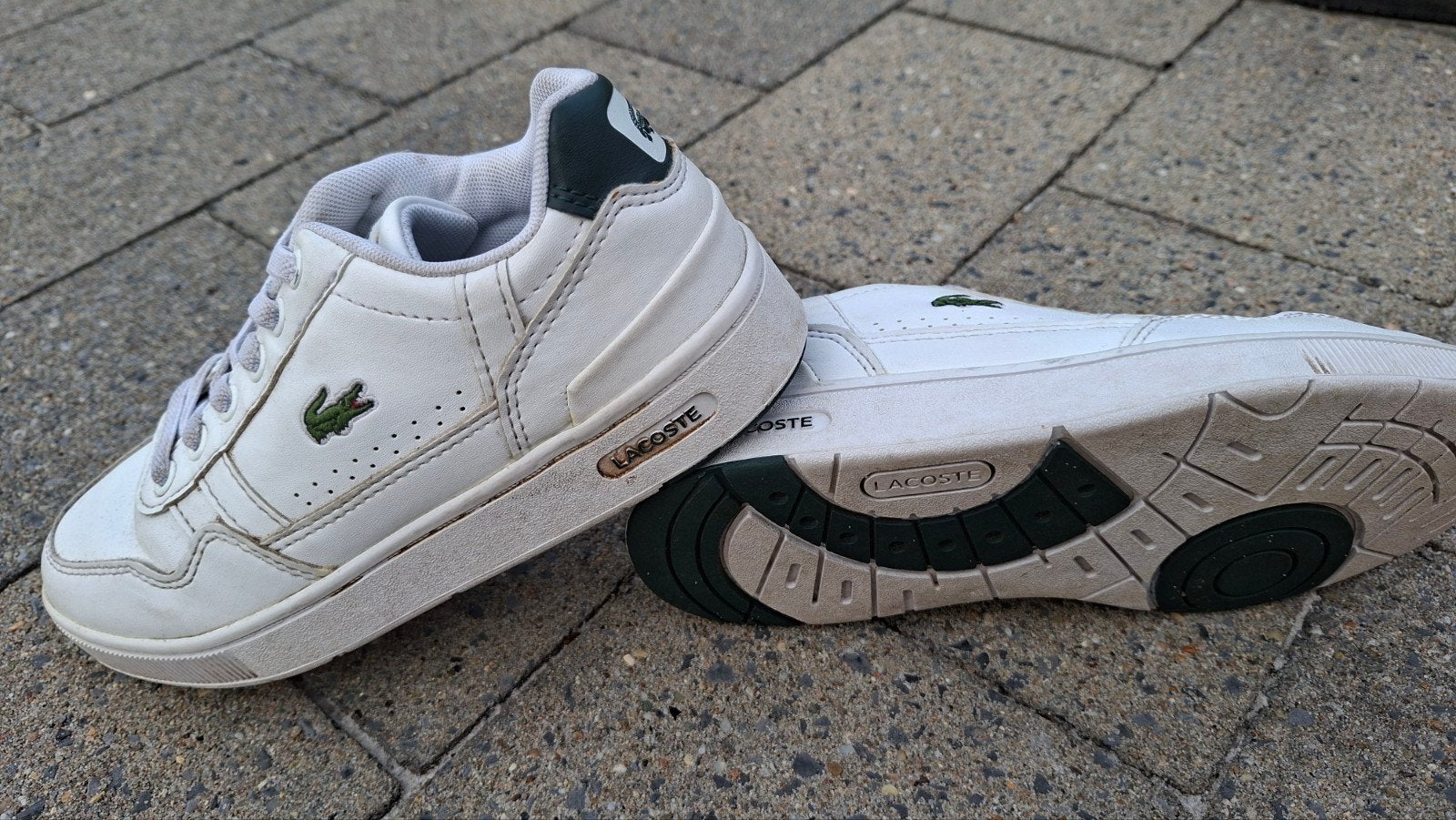 Lacoste witte jongens sneaker, Ophalen, Lacoste, Jongen