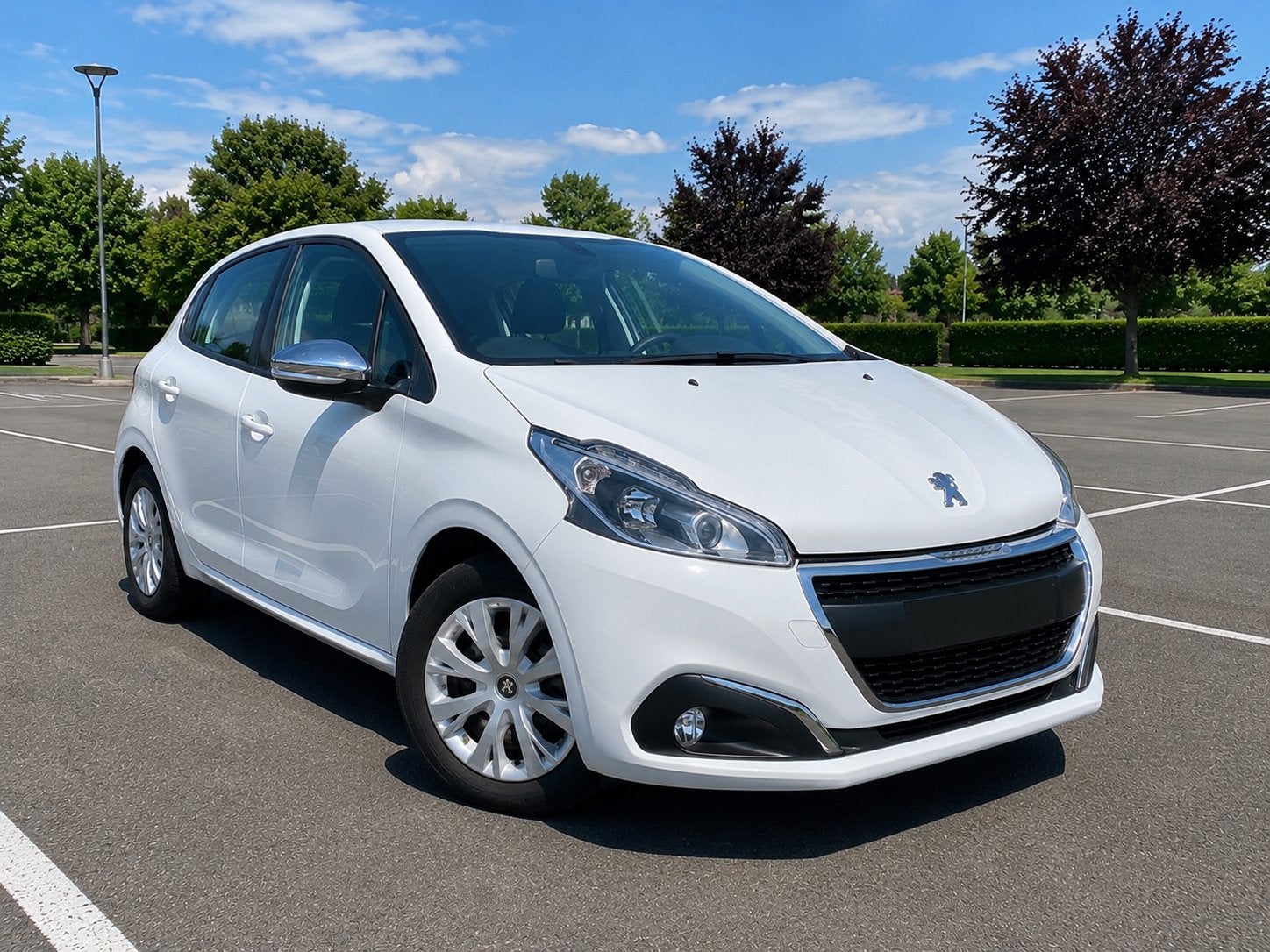 Peugeot 1.2 i benzine 1e eigenaar, Auto's, Euro 5, Stof, Zwart, Wit
