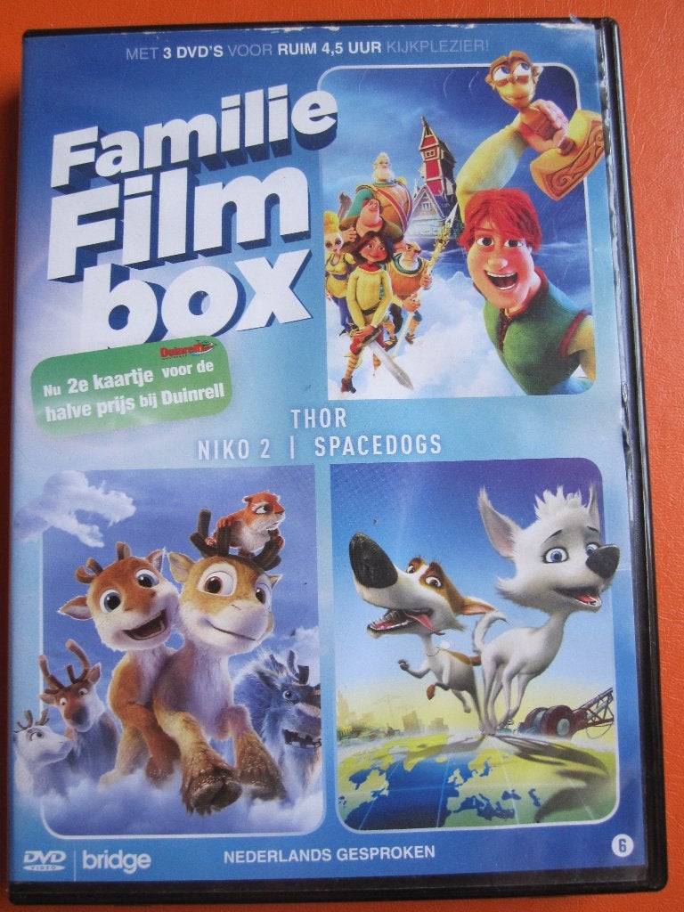 Family Movie Box (3 disques), À partir de 6 ans, Enlèvement ou Envoi, Dessin animé, Américain