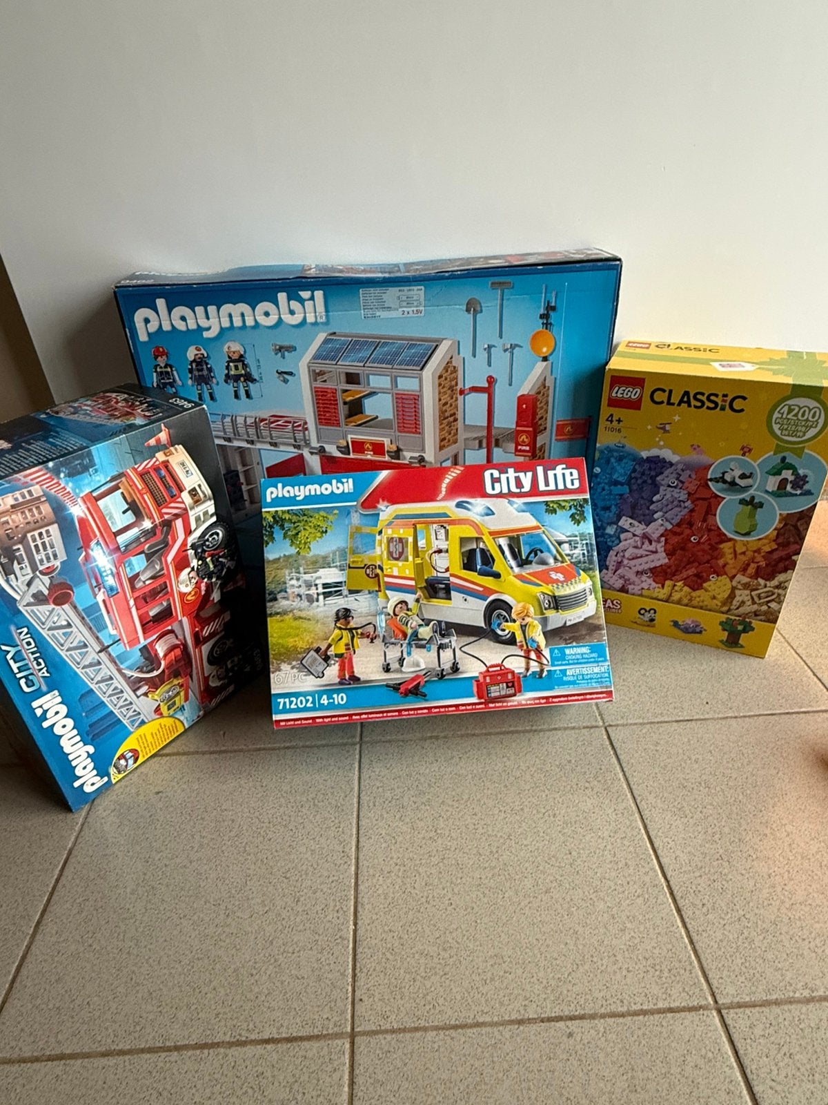 Lego / playmobil, Ophalen, Zo goed als nieuw
