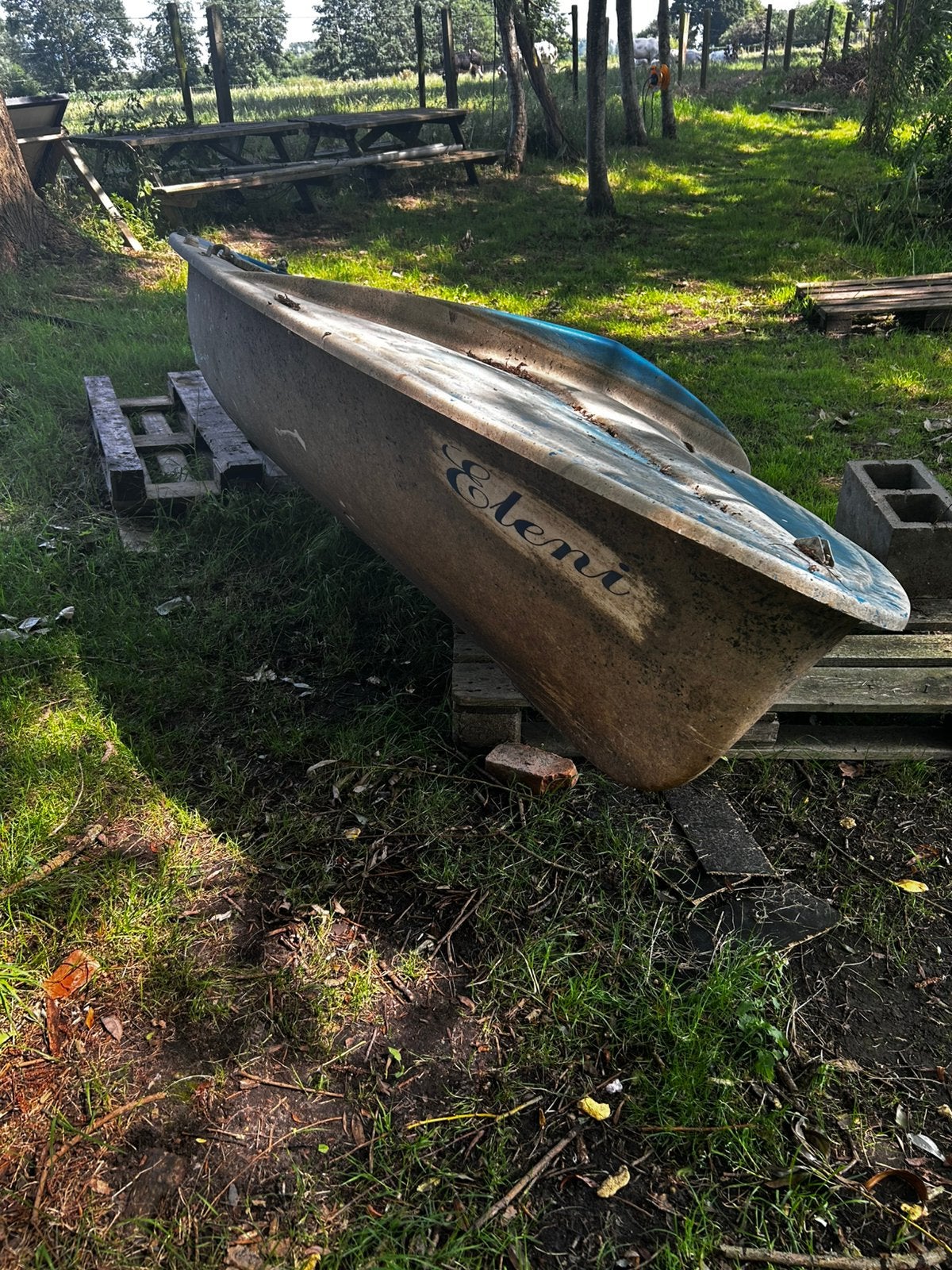 Boot voor project, Sports nautiques & Bateaux, Bateaux à rame, 4 m, Enlèvement, Polyester, Autres types