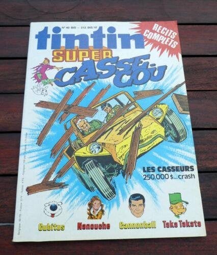 BD - Tintin super casse-cou 1979, Livres, Enlèvement ou Envoi, Comme neuf