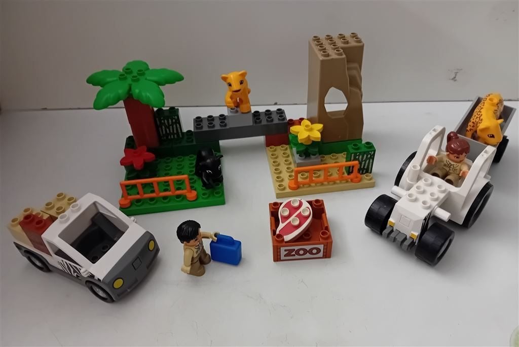 Duplo 4971 Dierentuin - zoo met voertuigen, Kinderen en Baby's, Speelgoed | Duplo en Lego, Overige thema's, Ophalen of Verzenden