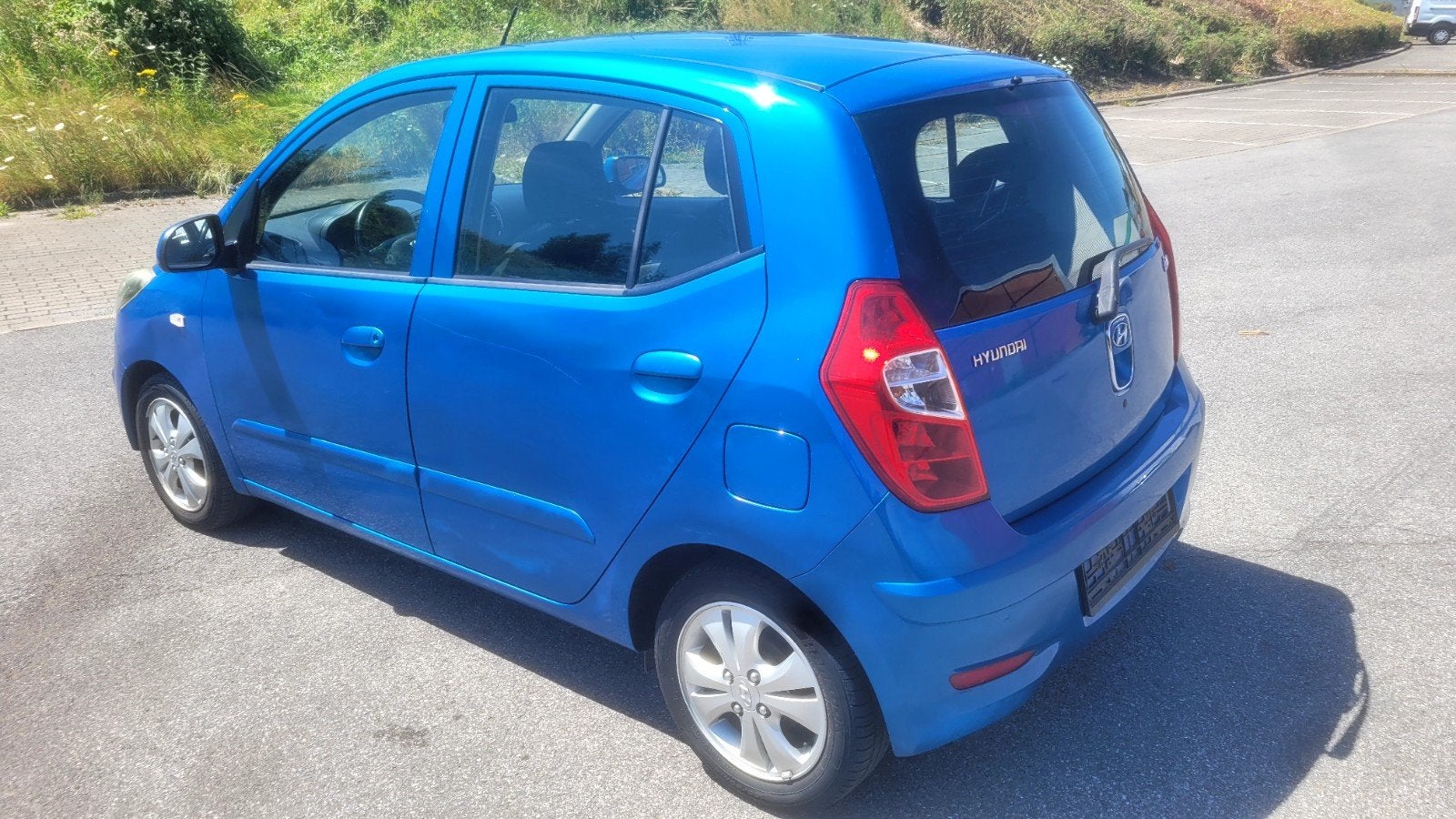 HYUNDAI I10+2011+1 1ES+EURO 5+CTOK+DEMANDE D'IMMATRI À 1499E, Auto's, Hyundai, Euro 5, Blauw, Bedrijf, 5 deurs