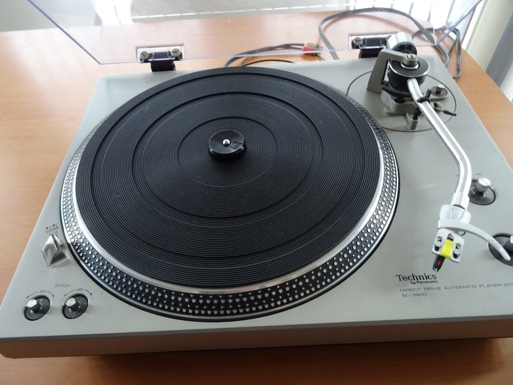 Technics SL-1400, Audio, Tv en Foto, Platenspelers, Ophalen, Pitch-regelaar, Zo goed als nieuw, Platenspeler
