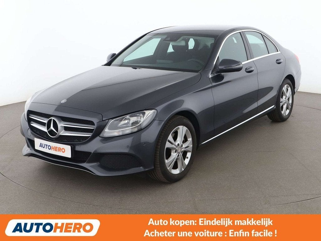 Mercedes-Benz C-Klasse 220 C 220 d BlueTEC Avantgarde, Auto's, 4 deurs, Gebruikt, Zwart, 103 g/km