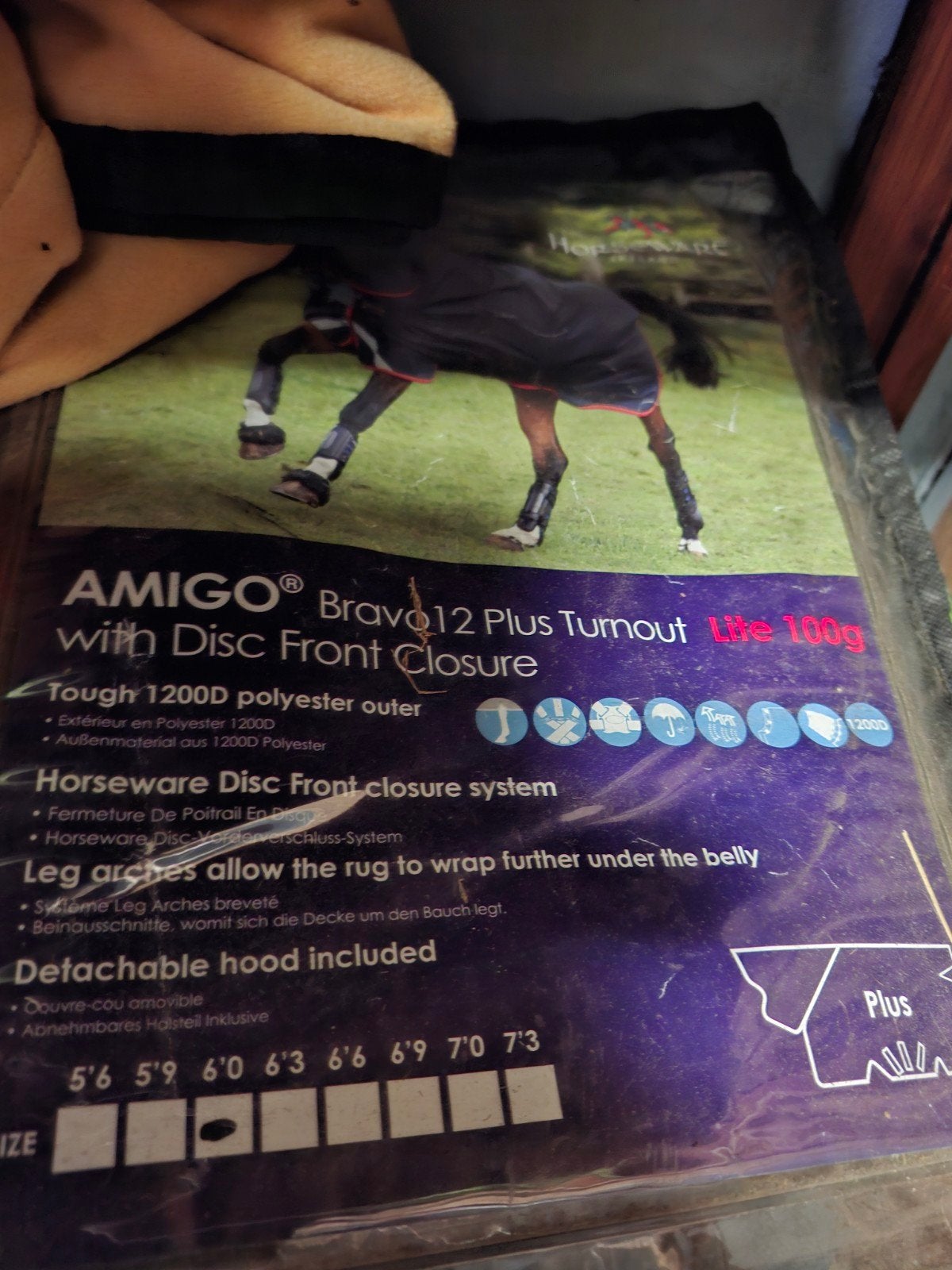 Amigo Bravo 12 Plus Turnout Lite 100g, Dieren en Toebehoren, Ophalen of Verzenden, Amigo